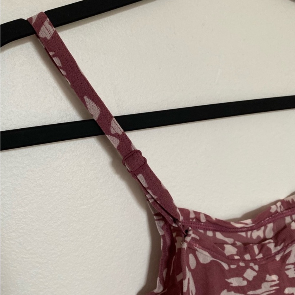 Skims Summer Mesh Raspberry Swirl Bodysuit - Picture 9 of 12
